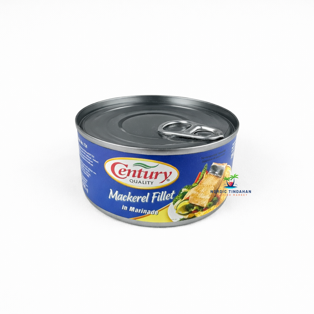 Century Tuna Milkfish Fillet in Marinade 184g – Tender milkfish fillets marinated in a flavorful blend of spices and seasonings.