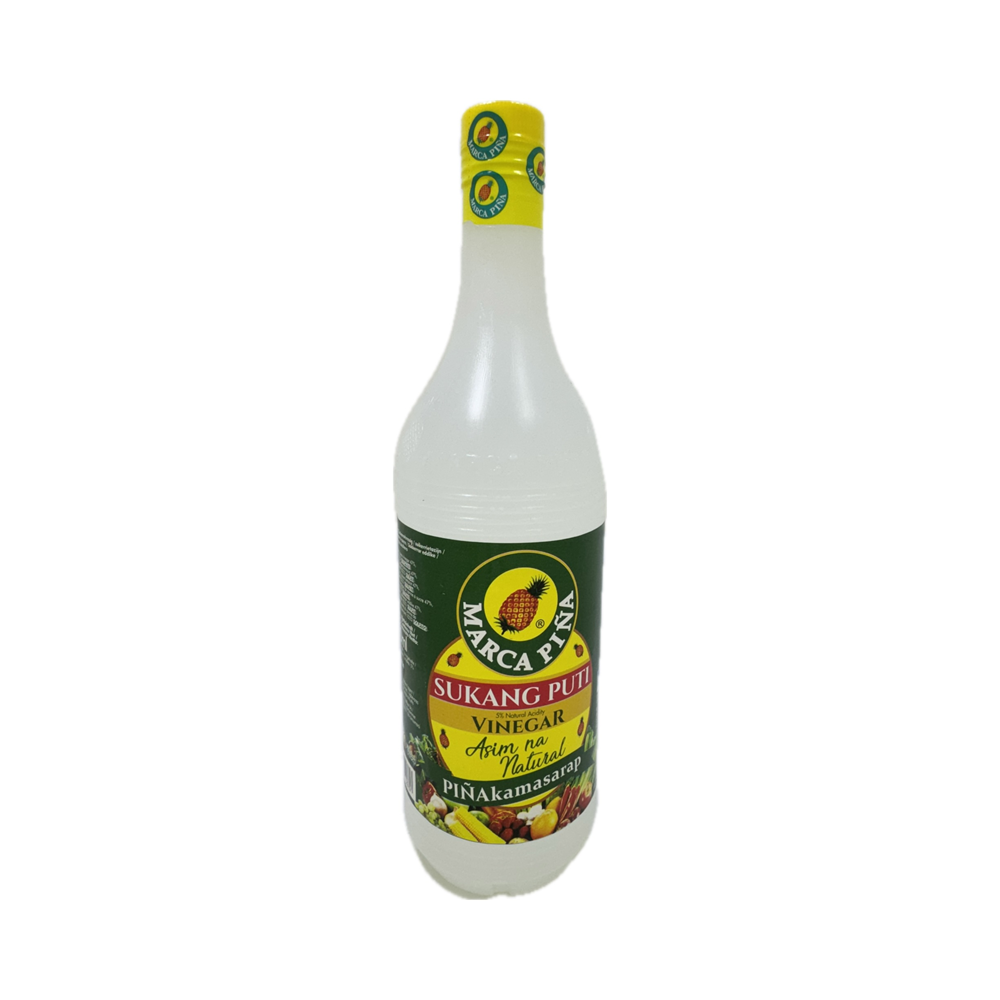 Marca Piña Vinegar 1000ml – A Filipino sugarcane vinegar that adds a tangy and refreshing flavor to various dishes.