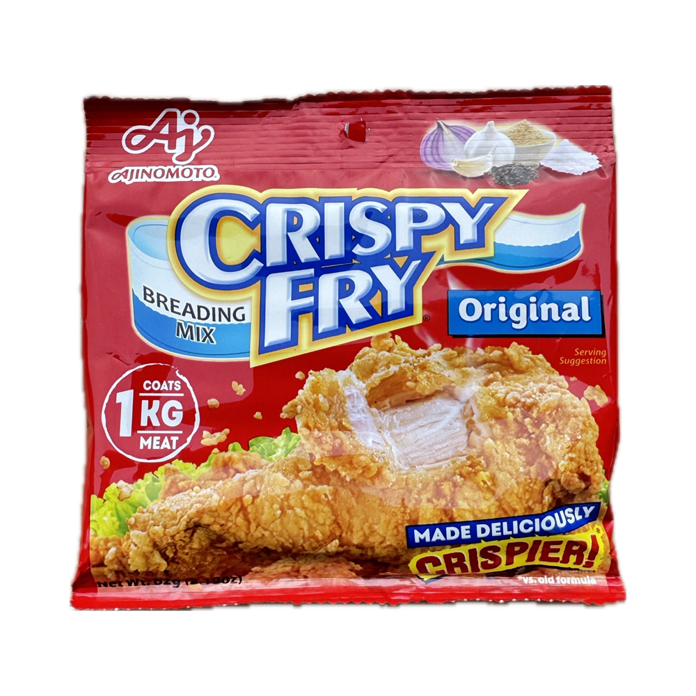Aji Crispy Fry Breading Mix Original 62g - seasoning mix for crispy fried chicken and meat dishes.