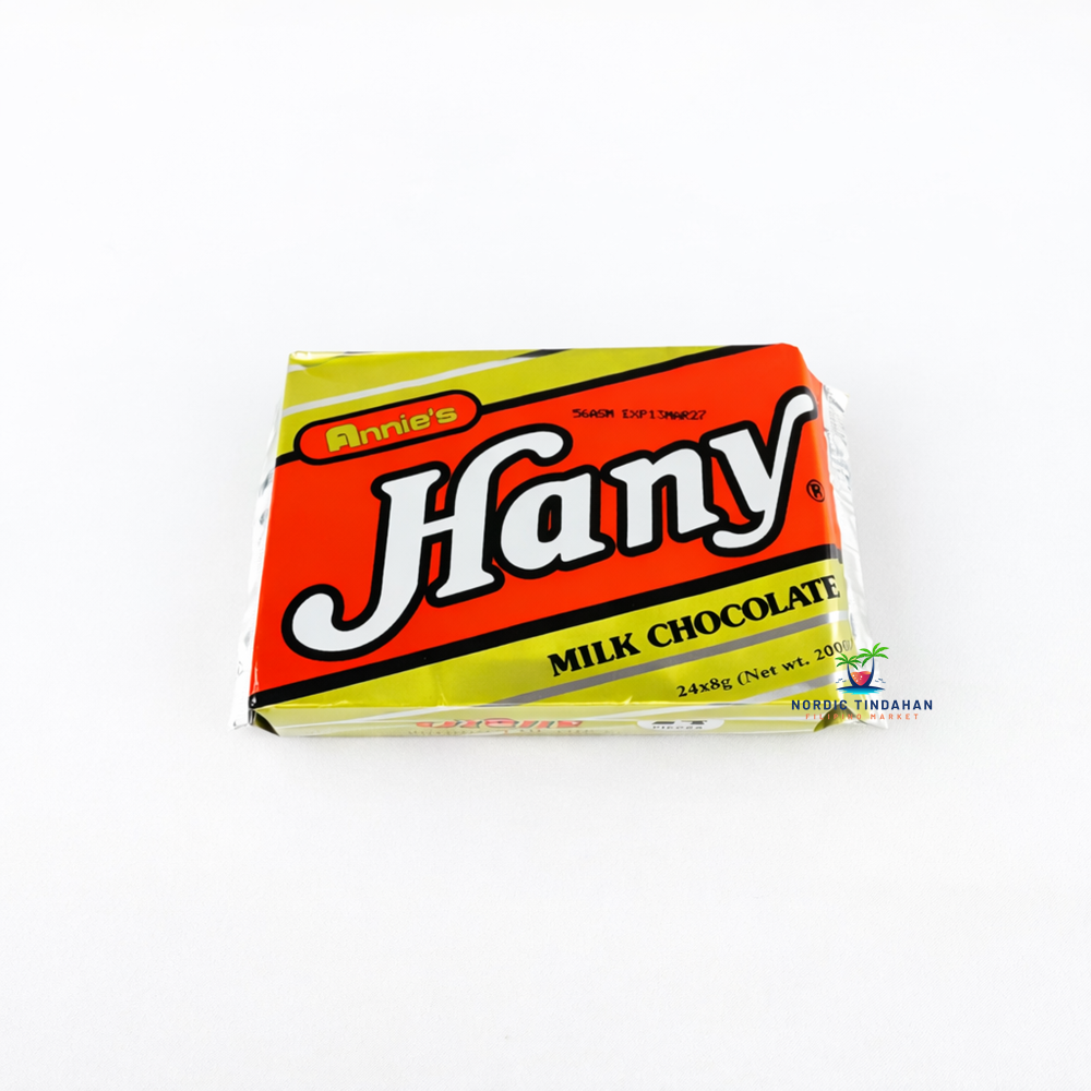 Annie's Hany Milk Chocolate 200g – smooth and creamy milk chocolate bar, perfect for chocolate lovers
