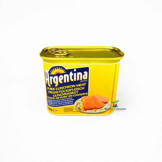 Argentina pork luncheon meat 340 g – canned pork meat product in yellow tin packaging