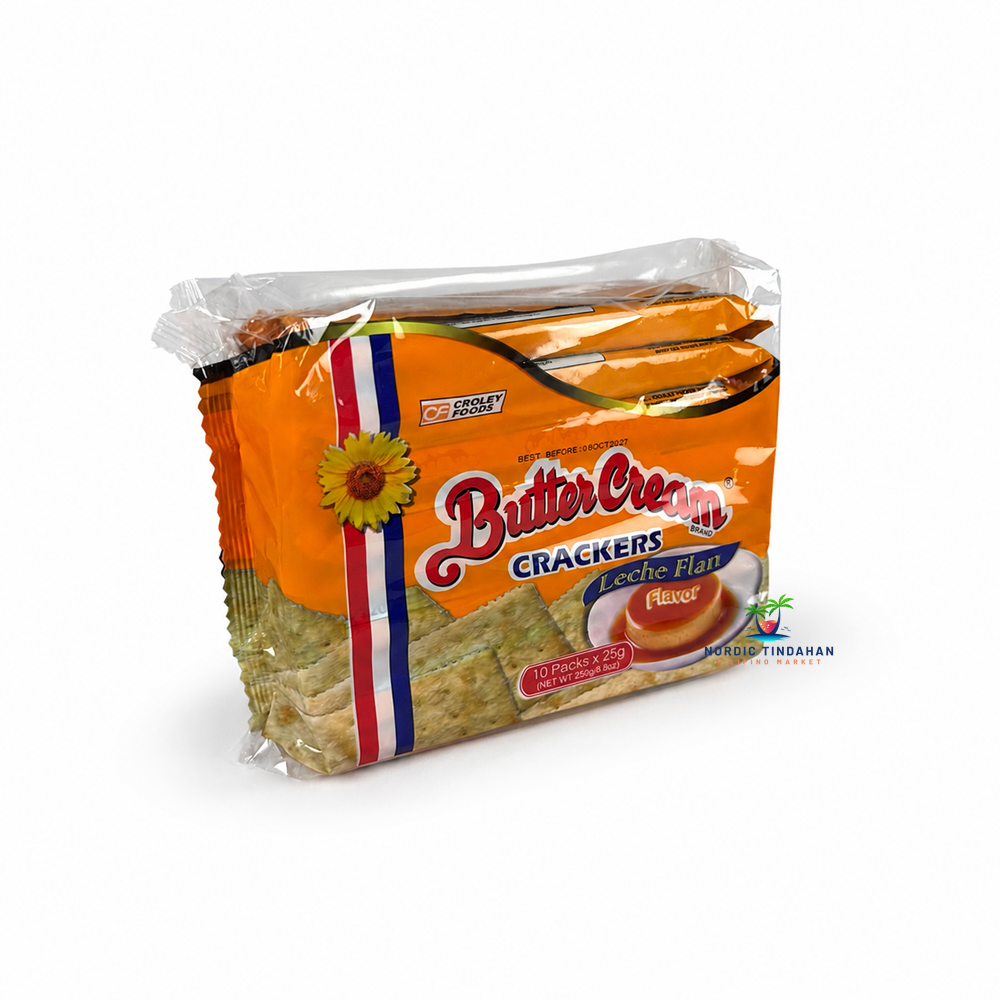 Butter Cream Crackers Leche Flan Flavor (10 x 25g)