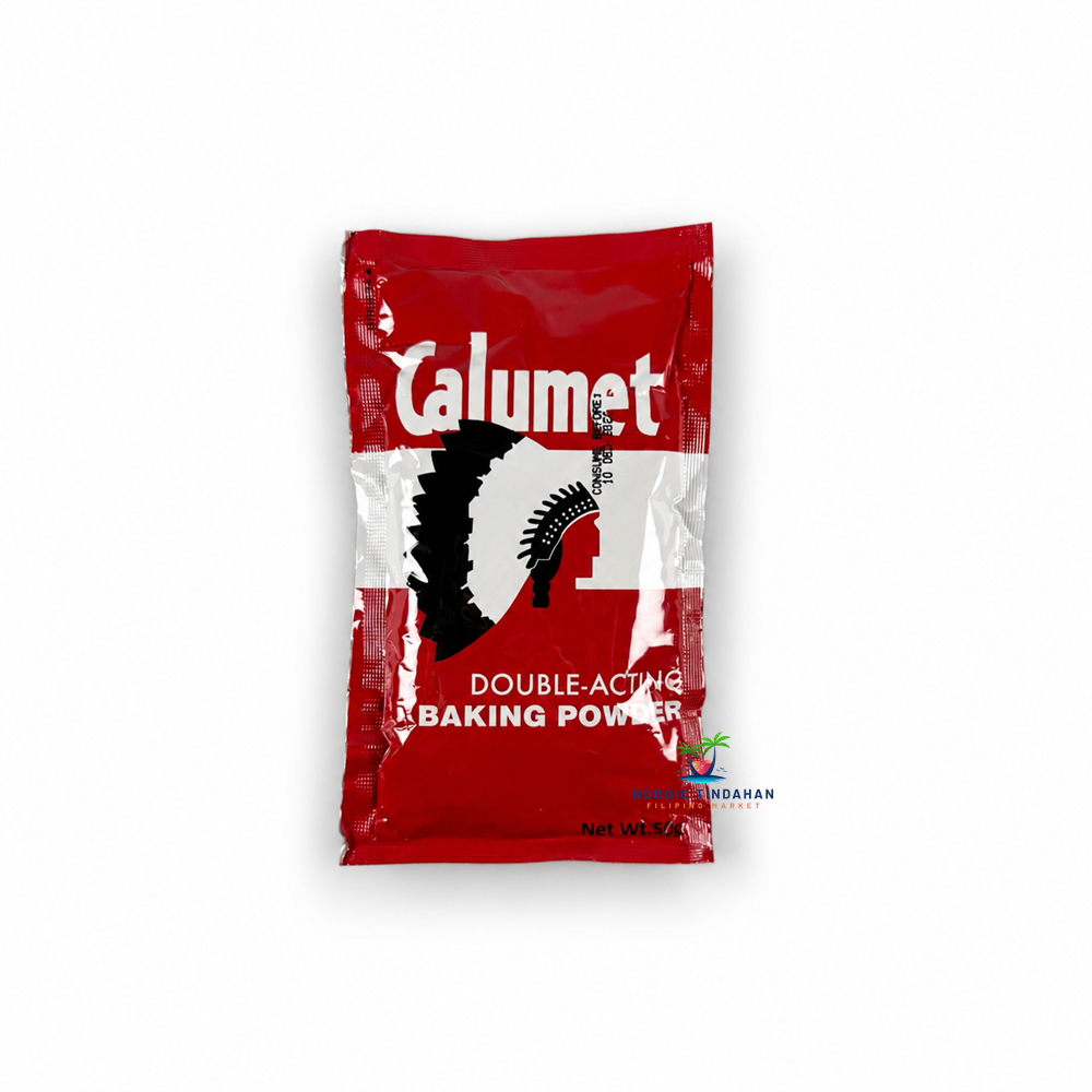 Make your favorite baked goods with Calumet Double-Acting Baking Powder. This convenient 50g sachet is ideal for baking cakes, cupcakes, pancakes, muffins, and other homemade treats. A useful pantry staple for Filipino baking recipes and everyday desserts.