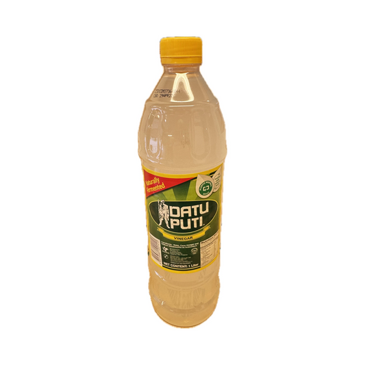 Datu Puti Vinegar 1L - classic Filipino white vinegar ideal for cooking, marinades, and dipping sauces.