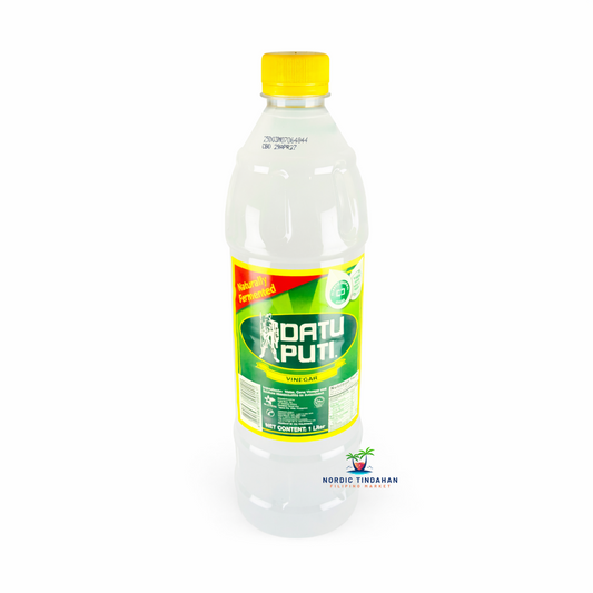 Datu Puti Vinegar 1L - classic Filipino white vinegar ideal for cooking, marinades, and dipping sauces.
