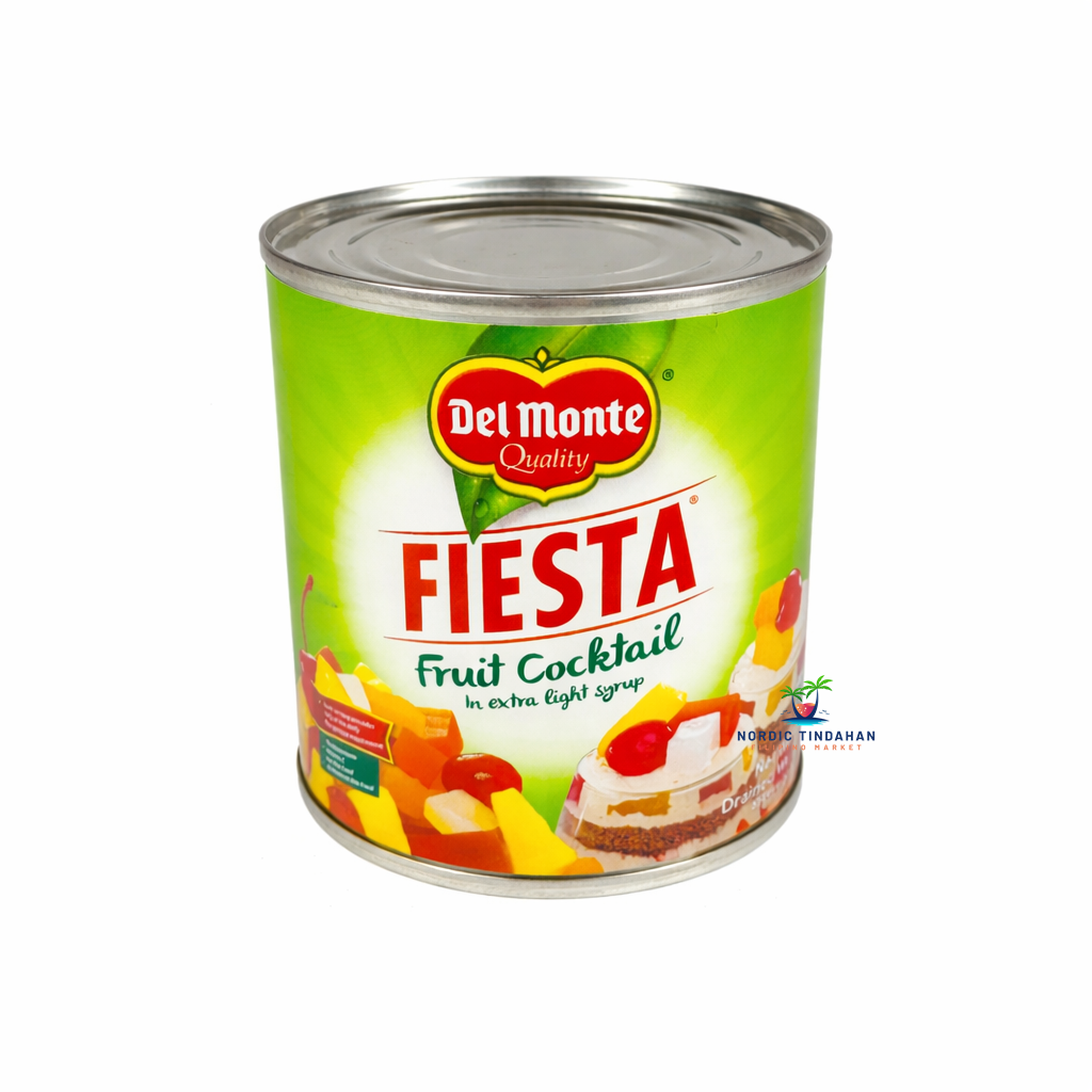 Del Monte Fiesta Fruit Cocktail – mixed fruit cocktail in extra light syrup, ideal for desserts and fruit salads.