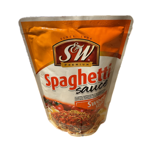 S&W Spaghetti Sauce - Sweet Style 500g