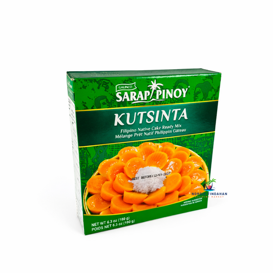 Galinco Sarap Pinoy Kutsinta Mix 180g – Filipino rice cake mix for making traditional kutsinta dessert