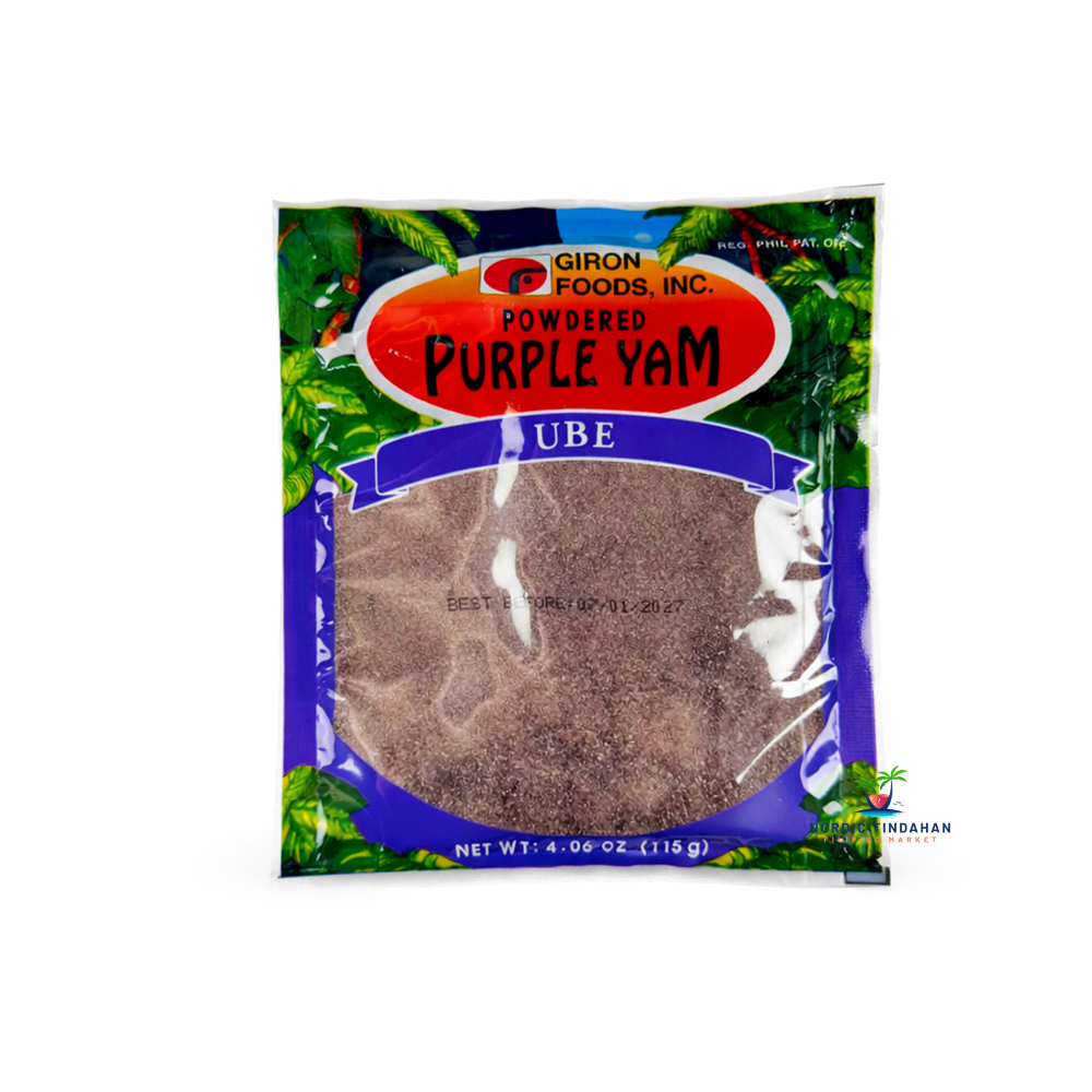 Giron Powdered Purple Yam 115g – ube powder made from purple yam, ideal for Filipino desserts, baking, and traditional sweets.
