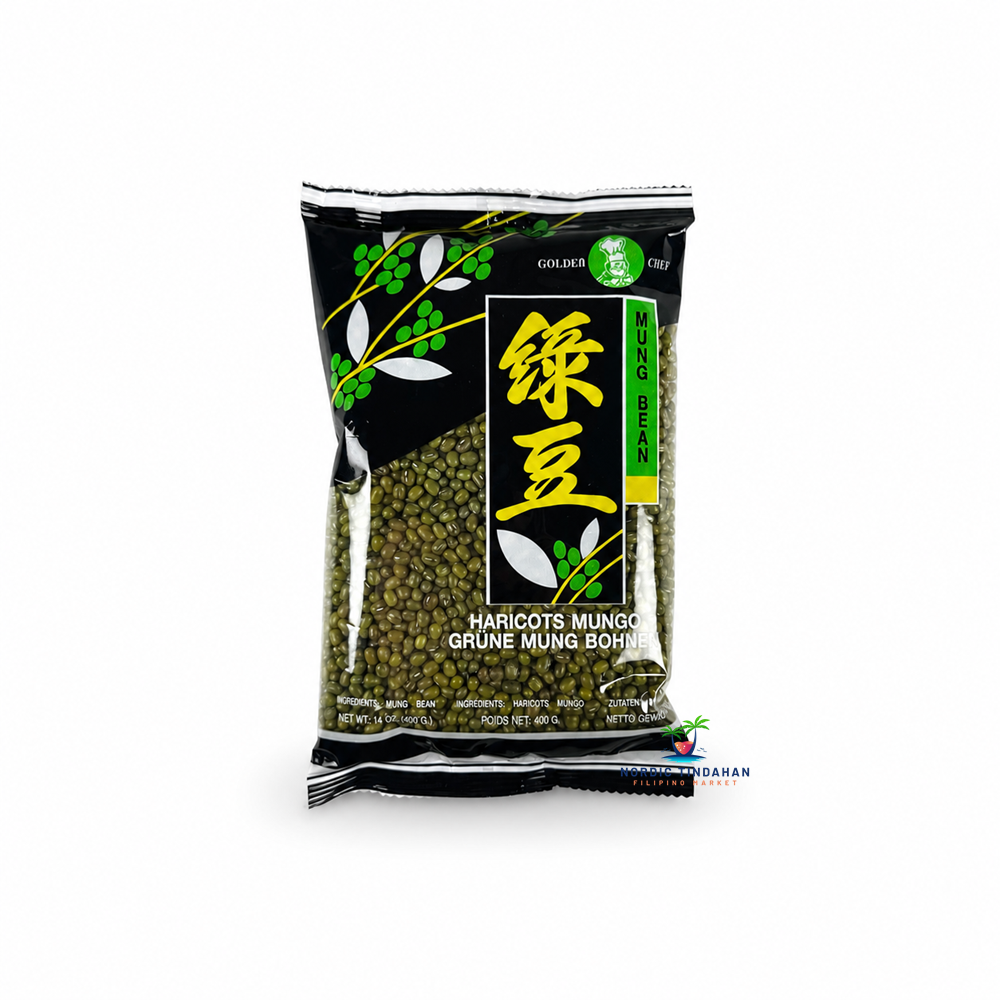 Prepare wholesome meals and traditional Asian desserts with Golden Chef Mung Bean 400g. These premium whole green mung beans are rich in plant-based protein and fiber, making them ideal for soups, stews, porridge, sprouts, and sweet recipes. A versatile pantry staple for everyday cooking.