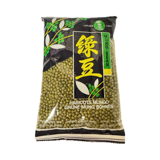 Golden Chef Mung Beans 400g – dried green mung beans for cooking