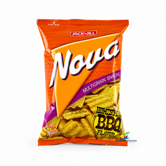 Jack ‘n Jill Nova Multigrain Snacks Biomass BBQ Flavor is a crunchy Filipino multigrain snack packed with smoky barbecue flavor and satisfying crispiness. Perfect for snacking anytime, parties, or movie nights. Enjoy a popular Filipino snack favorite with a delicious BBQ twist.
