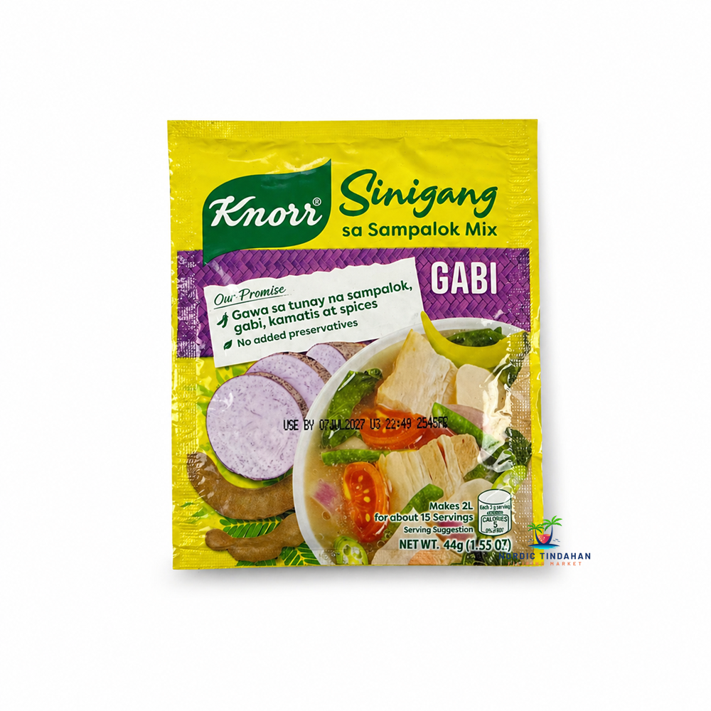 Knorr Sinigang sa Sampalok Gabi 44g×5 Knorr Sinigang Mix Gabi 44g – Nordic Tindahan