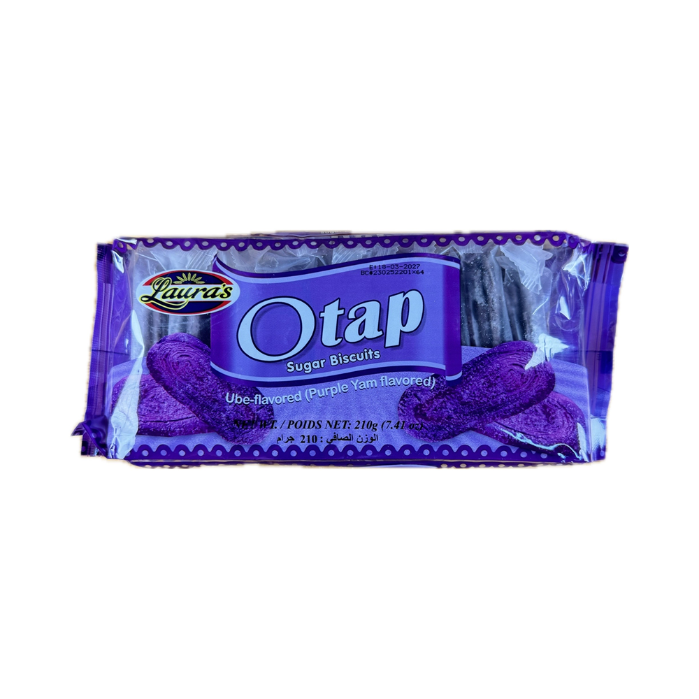 Otap Ube 210g – sweet and crunchy Filipino pastry with ube flavor