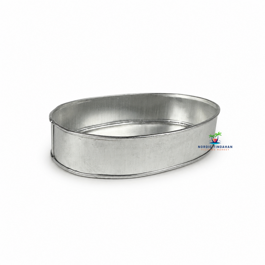 Llanera Small 14x10cm is a traditional Filipino aluminum mould commonly used for making leche flan and other steamed desserts. Its durable and lightweight design ensures even heat distribution for perfectly smooth and creamy results. Ideal for home kitchens or professional use, this compact llanera is a must-have for authentic Filipino cooking.