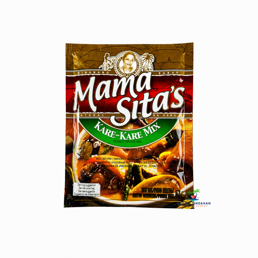 Mama Sita's Kare-Kare Mix 57g – Filipino kare-kare stew mix for authentic and rich flavors. Perfect for preparing traditional Filipino oxtail or pork stew.