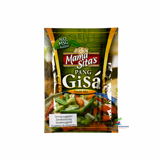 Mama Sita’s Pang Gisa Seasoning Mix 10g sachet, authentic Filipino seasoning for quick and flavorful stir-fry dishes