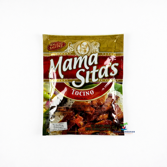 Mama Sita's Tocino Marinade 75g – Filipino marinade mix for sweet and savory tocino pork. Ideal for breakfast or dinner.