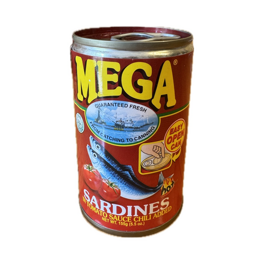 Sardines in Tomato Sauce with Chilli Mega 155g