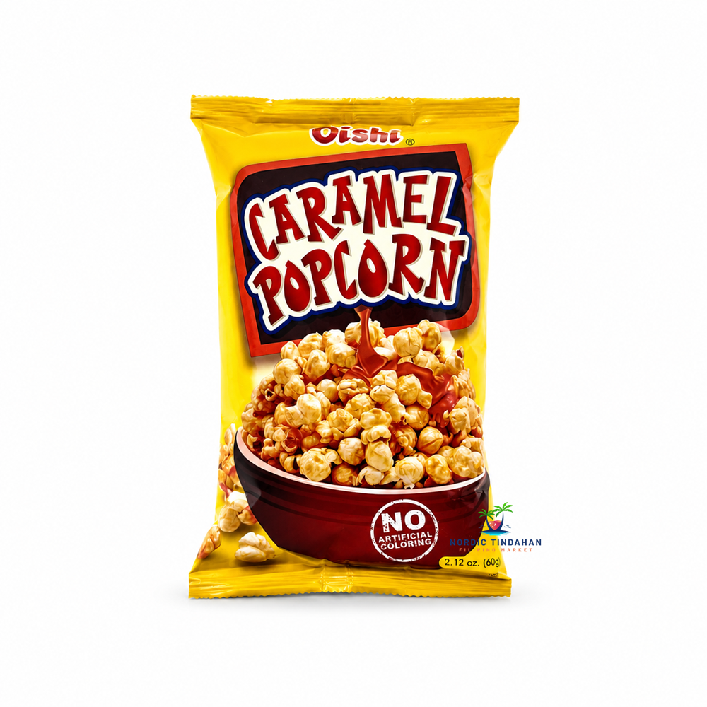 Oishi Caramel Popcorn 60g