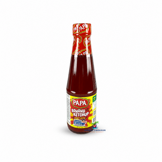 Papa Banana Ketchup Sweet Sarap is a classic Filipino banana ketchup with a sweet and savory flavor, perfect for dipping, sauces, fried foods and Filipino dishes.