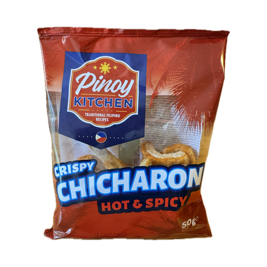 Chicharon Hot Chilli Flavour Pinoy Kitchen 50g