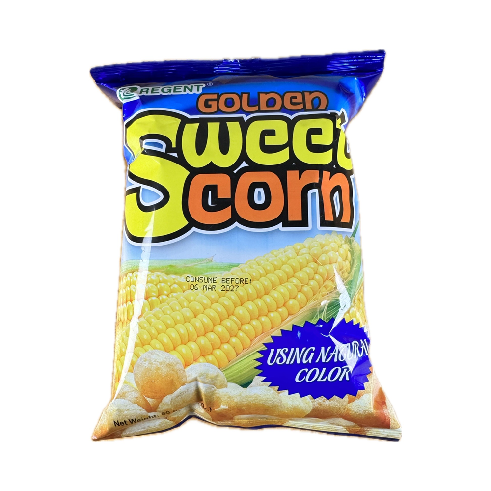 Golden Sweet Corn 60g – sweet and crunchy corn snack