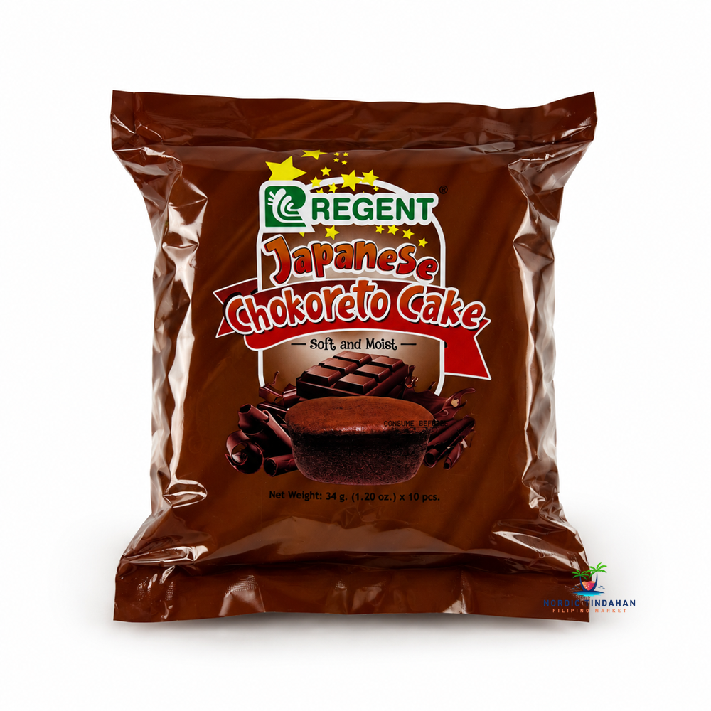 Regent Japanese Chokoreto Cake (10 x 34g)