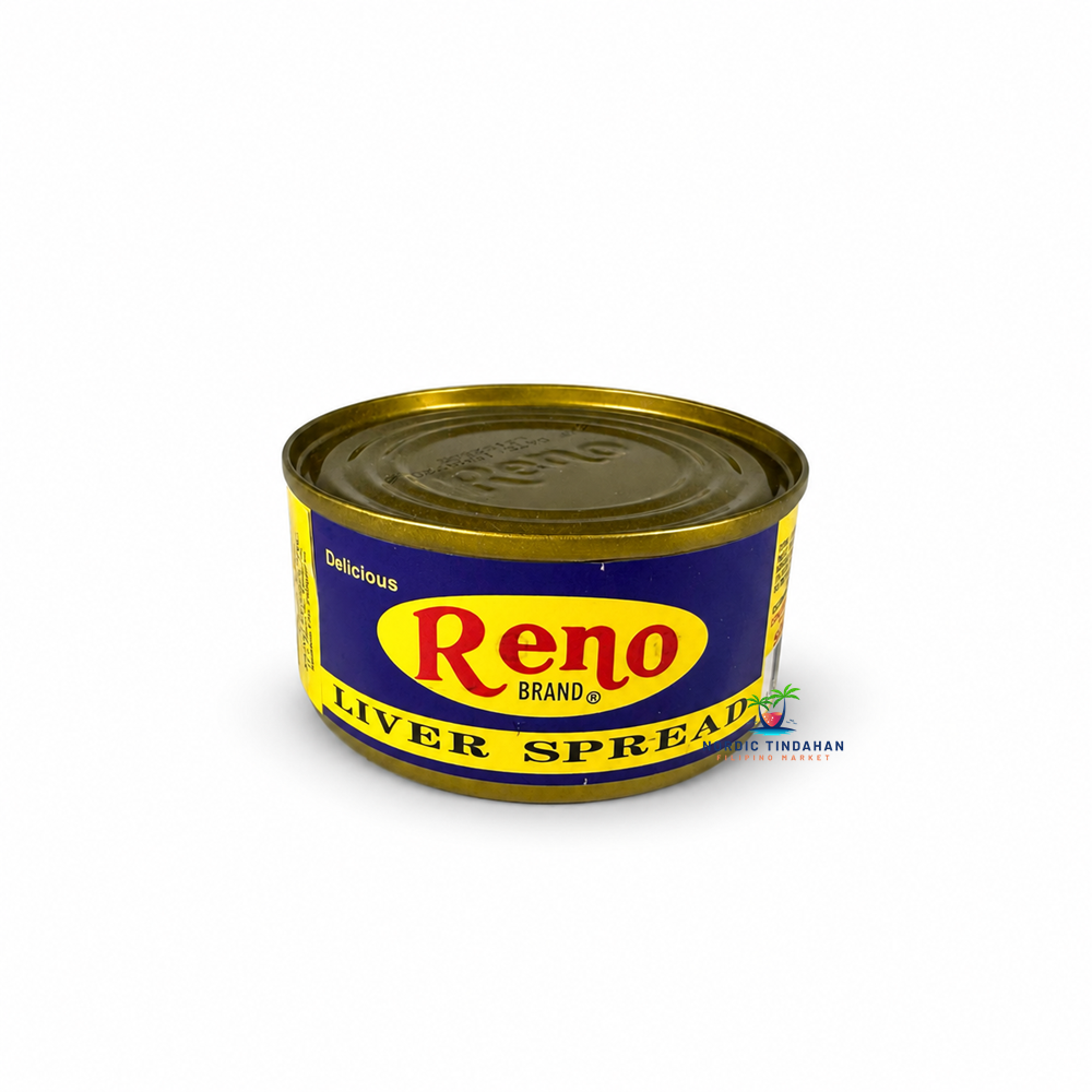 Enjoy the classic taste of Reno Brand Liver Spread, a well-known Filipino pantry staple perfect for sandwiches, crackers, and traditional Filipino dishes. Its rich, savory flavor makes it a versatile ingredient for everyday meals and Filipino favorites.