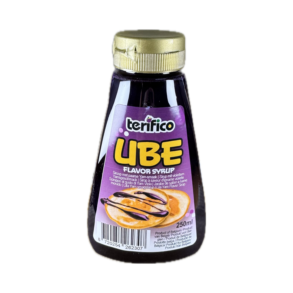 Terifico Ube Flavor Syrup 250ml bottle