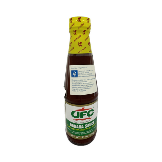 UFC Banana Sauce 320g – Filipino banana ketchup ideal for grilled meats, burgers, and as a dipping sauce.